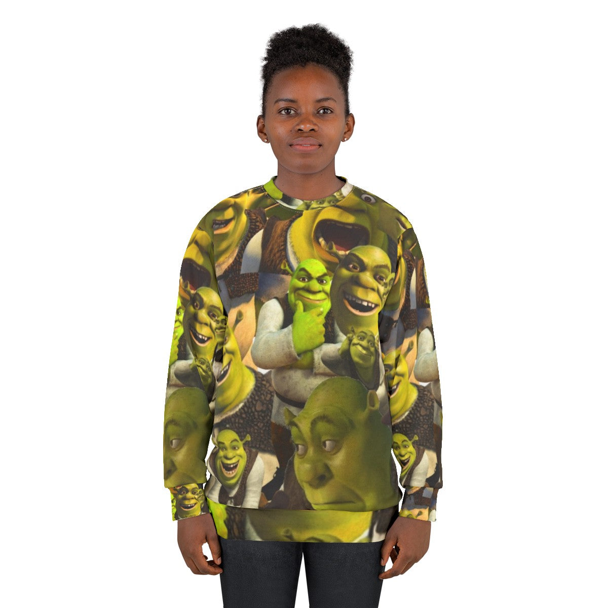 Shrek Inspired Sweatshirt - women