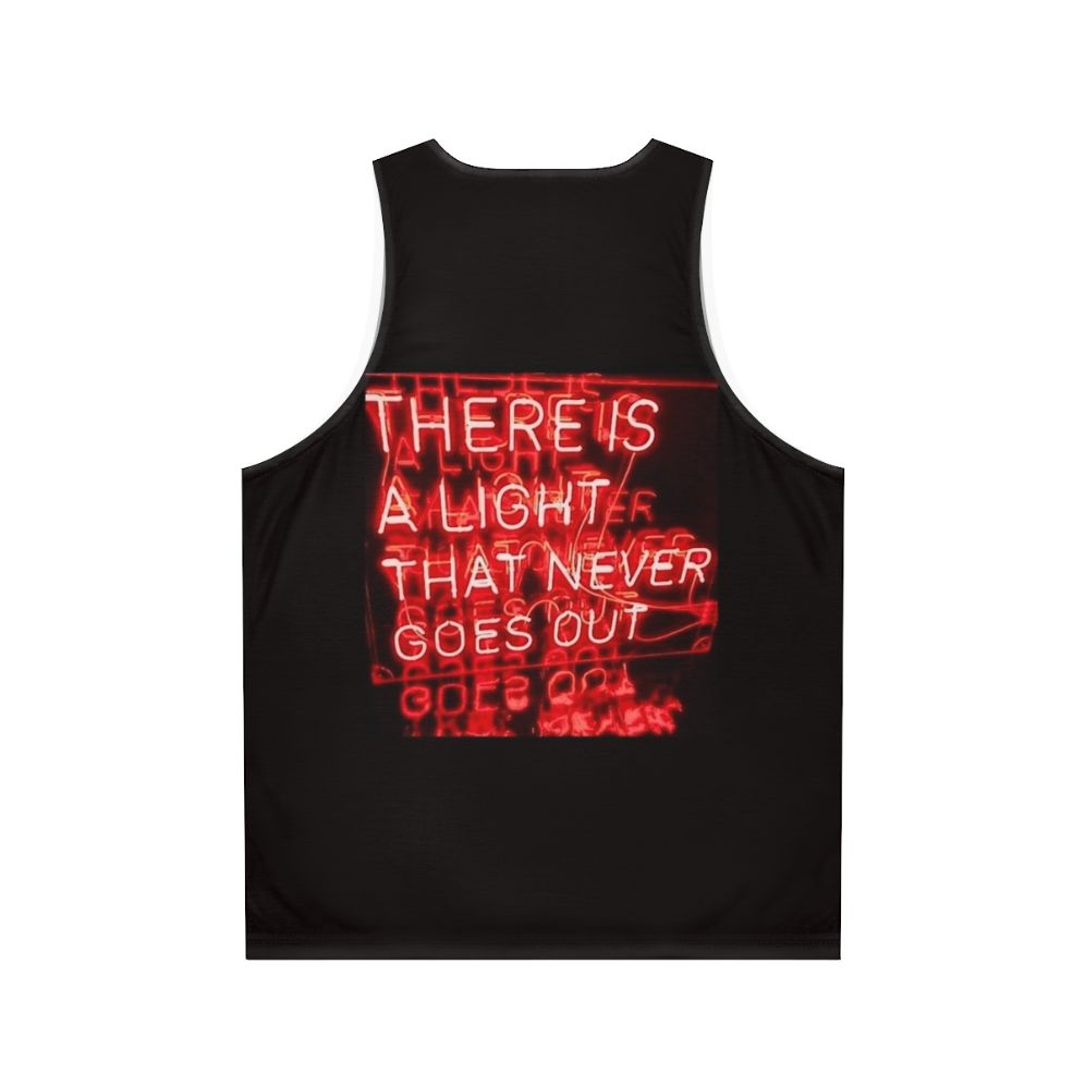 The Smiths Unisex Neon Lights Tank Top - Back