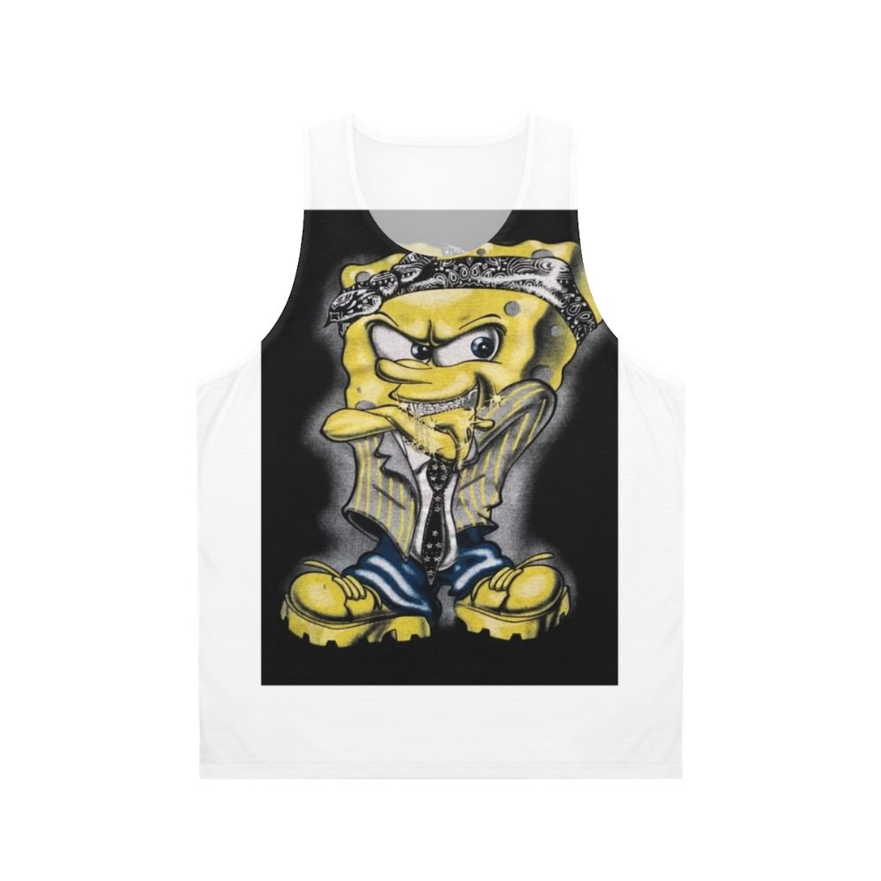 Gangster Spongebob Unisex Tank Top