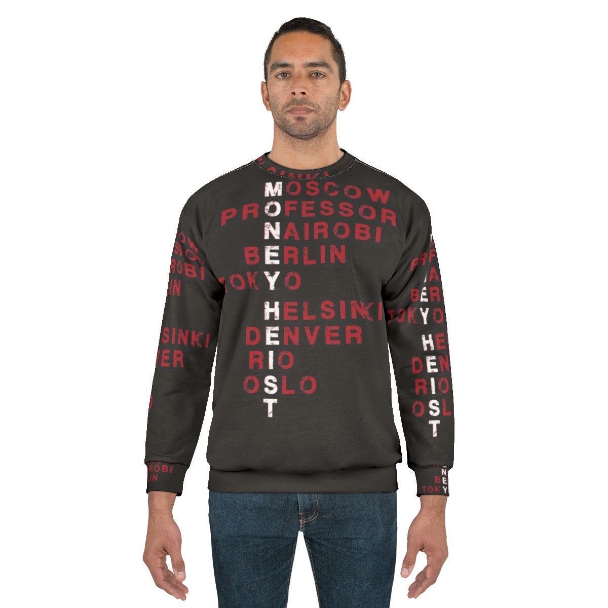 Retro Money Heist Sweatshirt - men