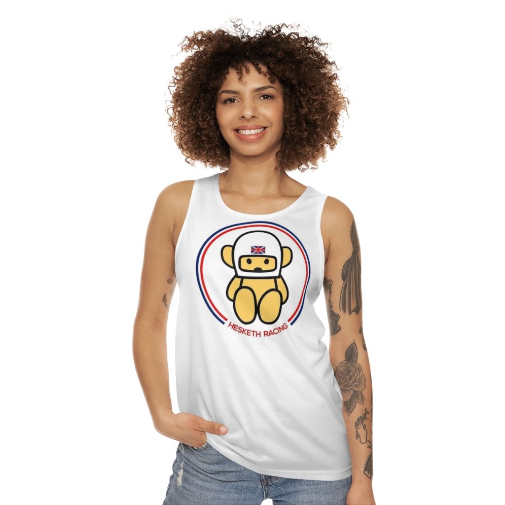 Hesketh Racing Unisex Retro Formula 1 Tank Top - women