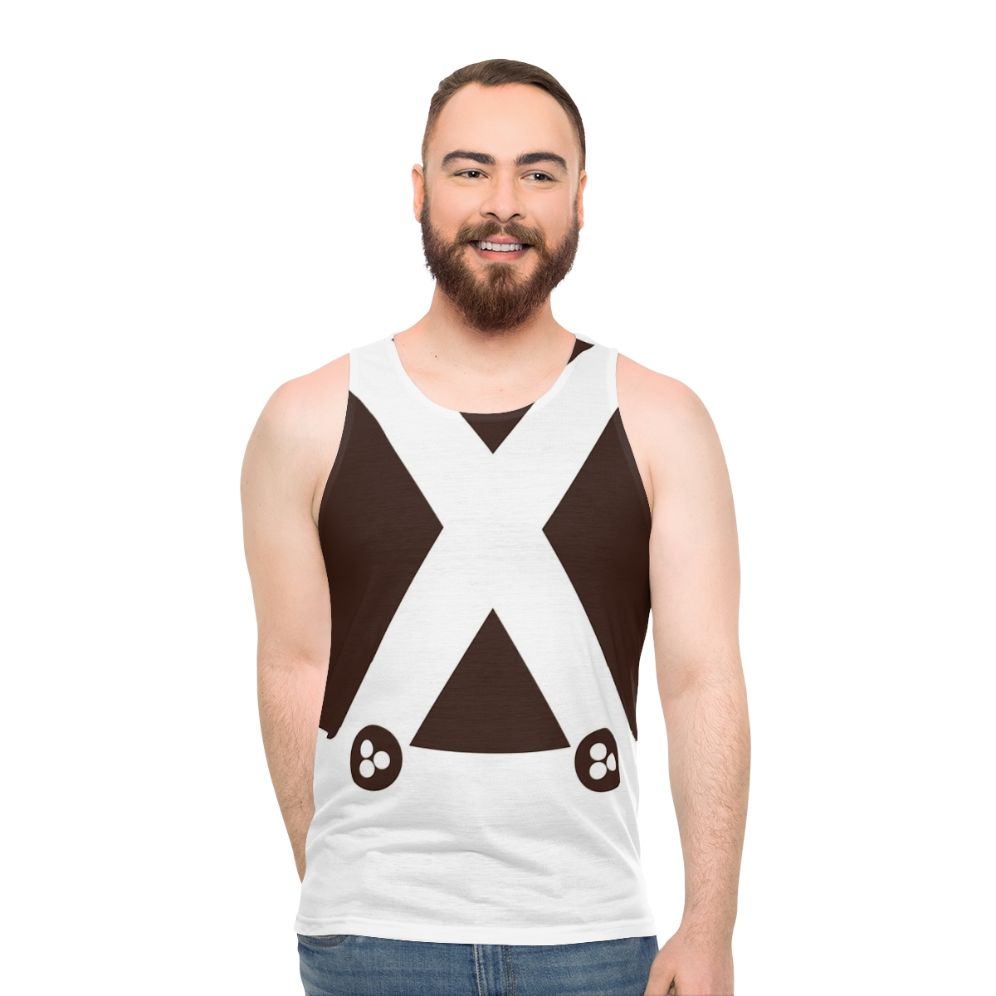 Oompa Loompa Themed Unisex Tank Top - men