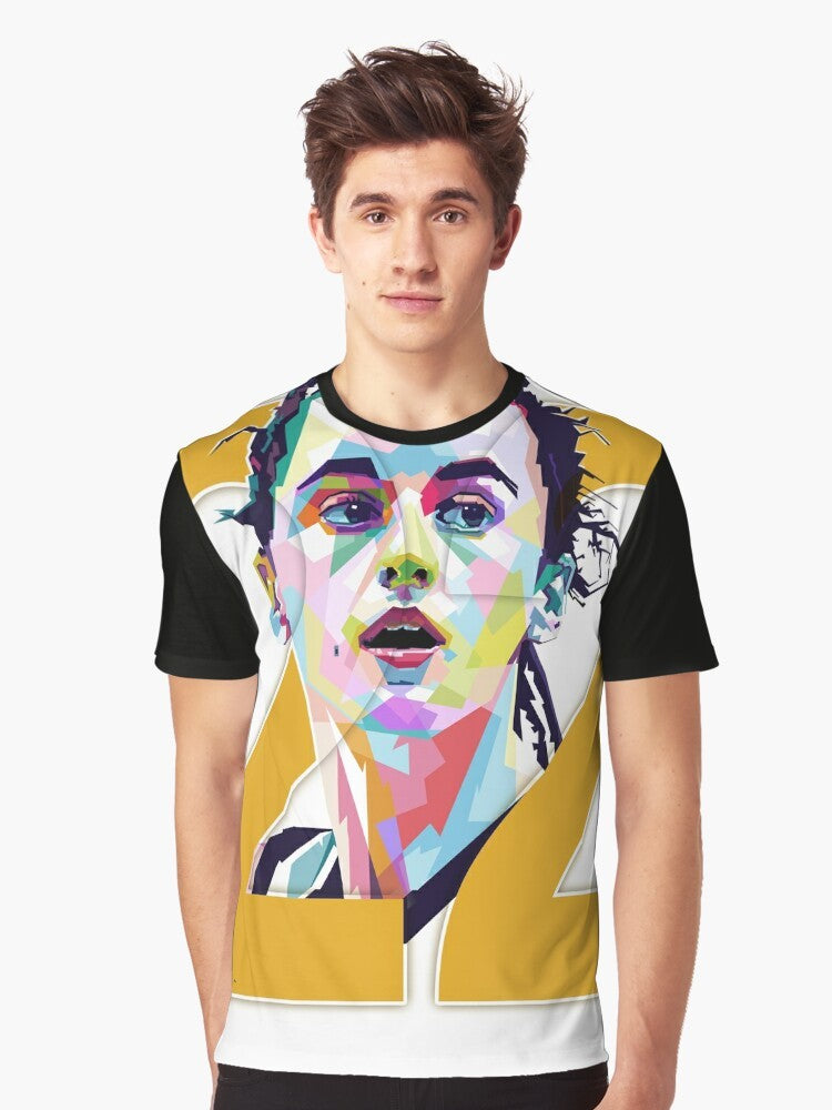 Caitlin Clark Pop Art Graphic T-Shirt - Men