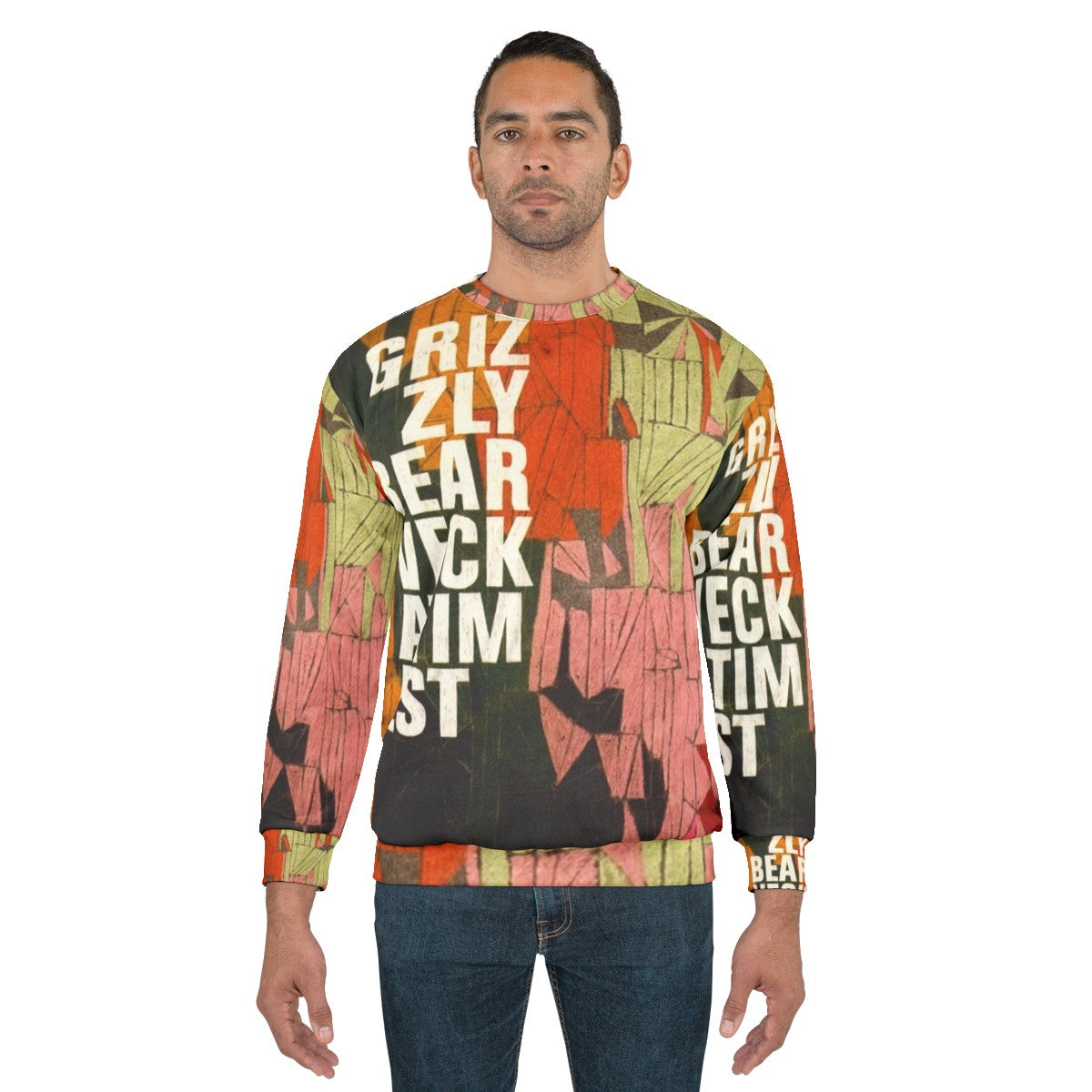 Veckatimest Grizzly Bear Sweatshirt featuring indie folk album artwork - men