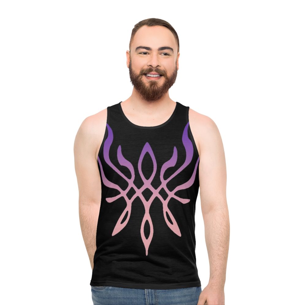 Fire Emblem Three Houses Crest of Flames Unisex Tank Top - men