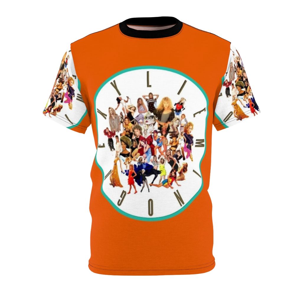 Kylie Minogue Inspired AOP T-shirt Featuring The Greatest Hits Collection