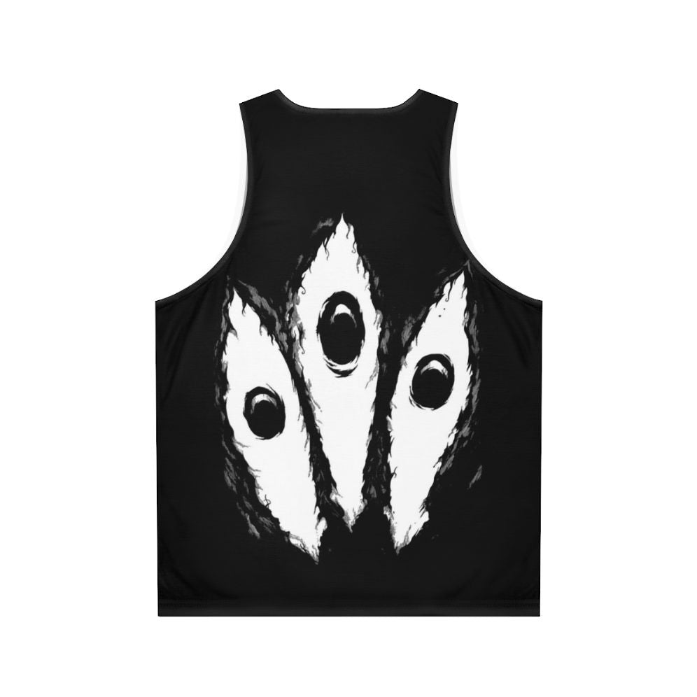 Unisex Manga-Inspired "Kishin Eyes" Tank Top - Back