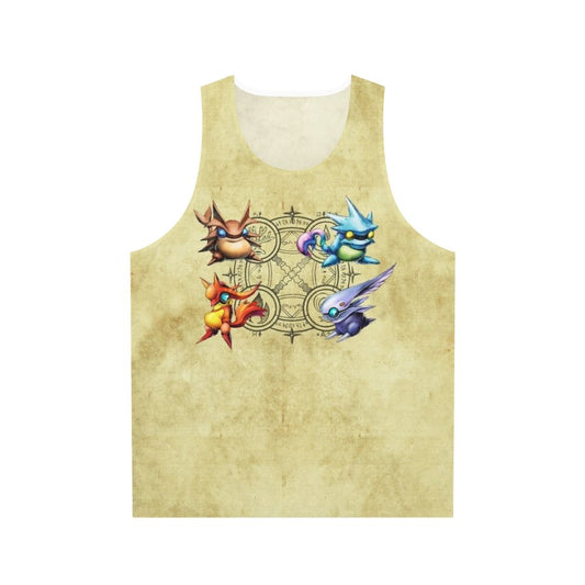 Golden Sun Djinn Unisex Tank Top