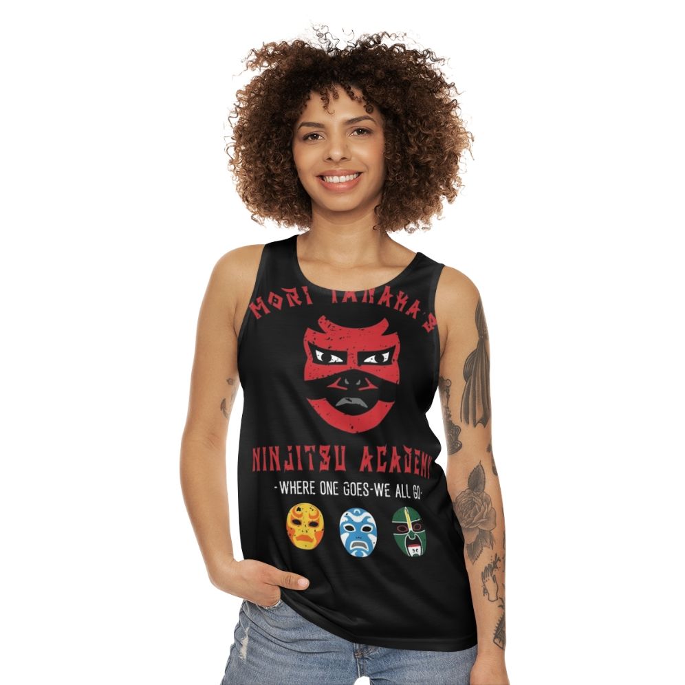 3 Ninjas Ninjitsu School Unisex Tank Top - women