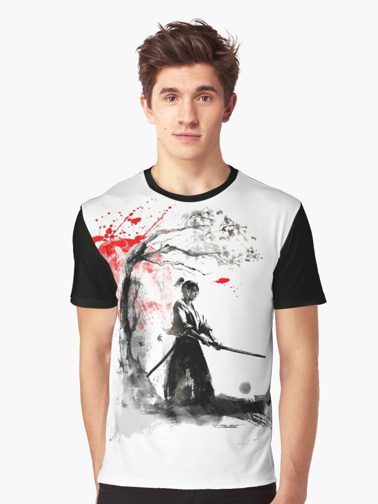 Japanese Samurai Graphic T-Shirt - Celebrate the rich culture of Japan - Men