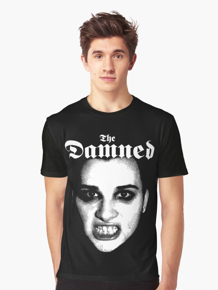 The Damned goth punk band graphic t-shirt - Men