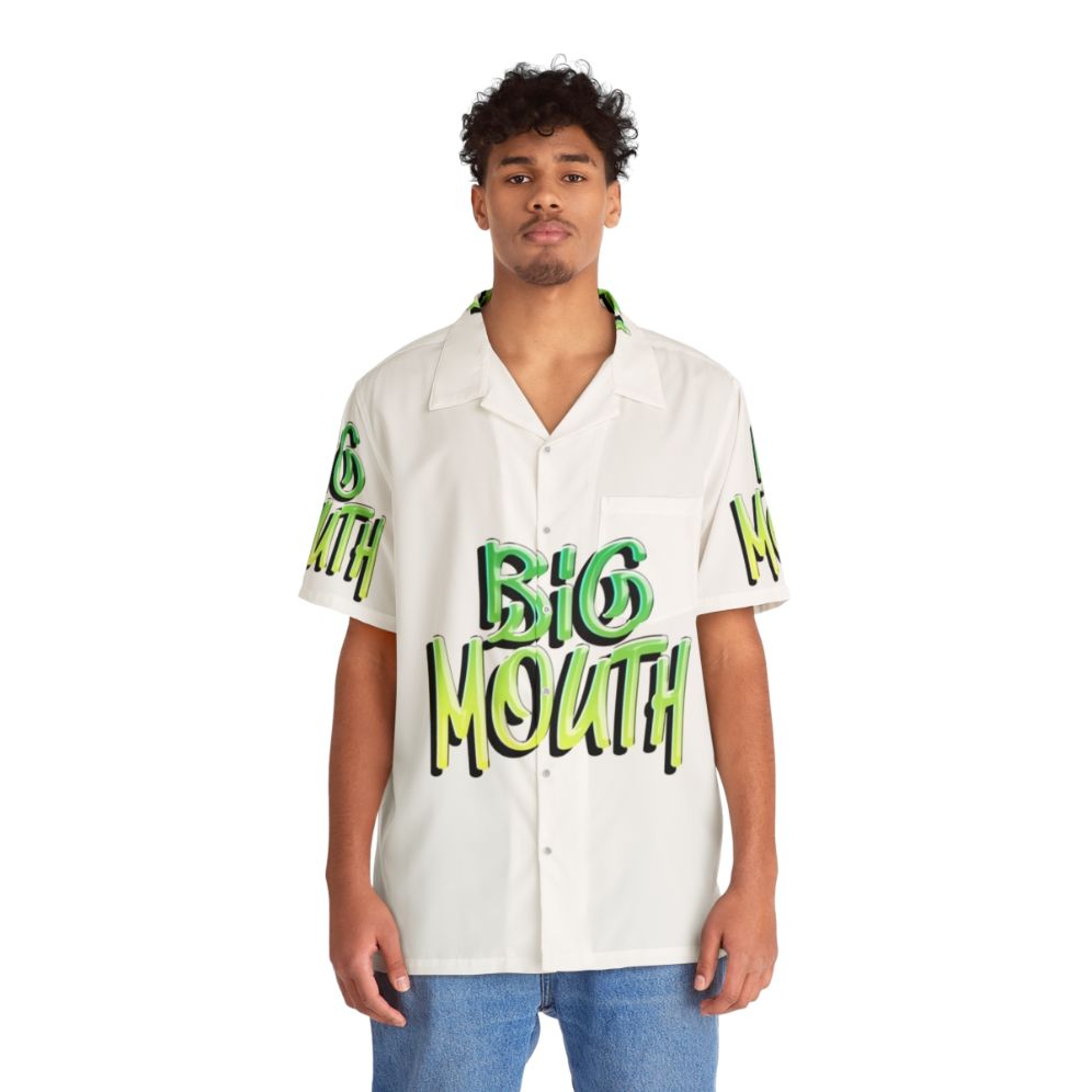 Big Mouth Hawaiian Shirt - Funny Netflix Big Mouth Inspired Hawaiian Shirt - People Front