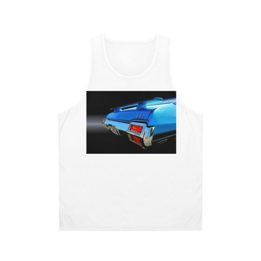 1971 Olds 442 Vintage Muscle Car Unisex Tank Top