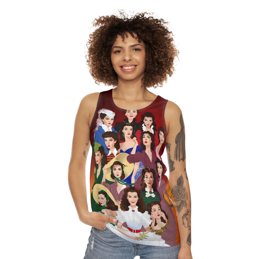 Scarlett O'Hara Unisex Tank Top - women