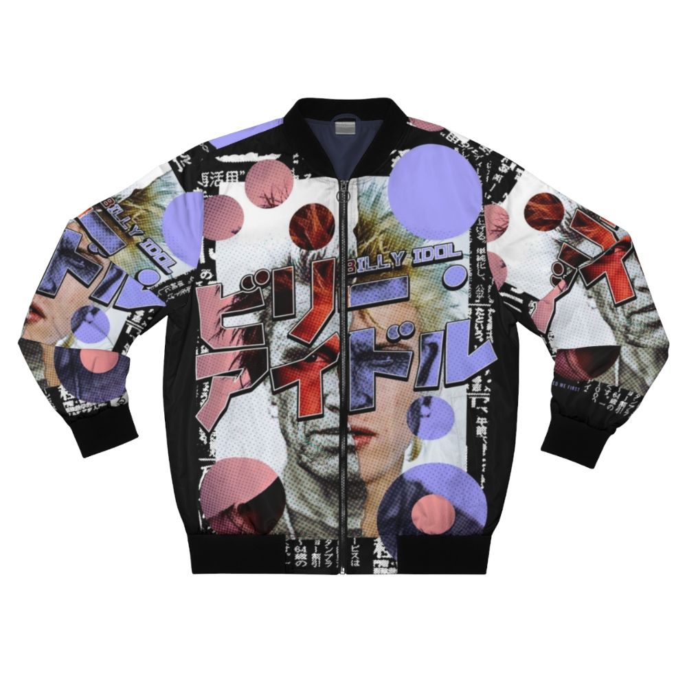 Billy Idol Kanji Bomber Jacket