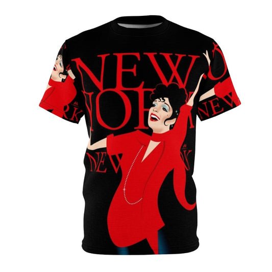 Stylish New York-Inspired Art T-Shirt featuring Alejandro Mogolloart design