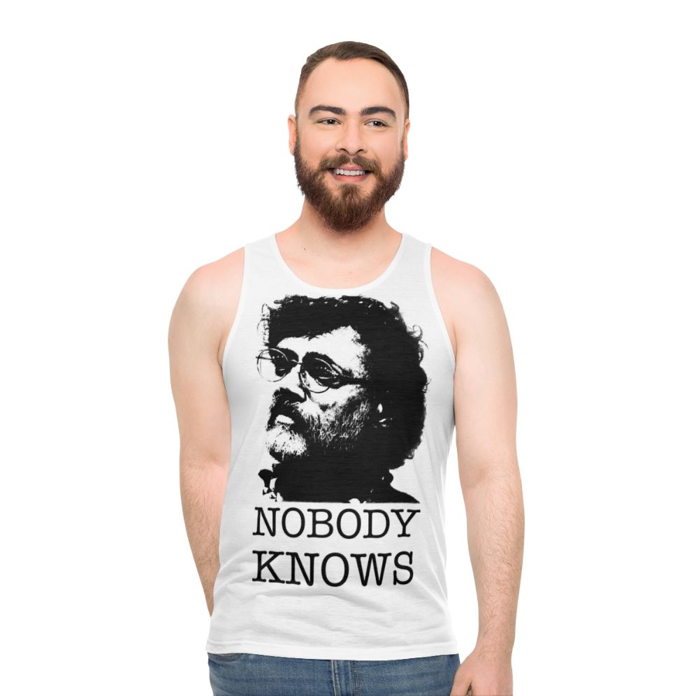 Terence Mckenna inspired unisex psychedelic tank top - men