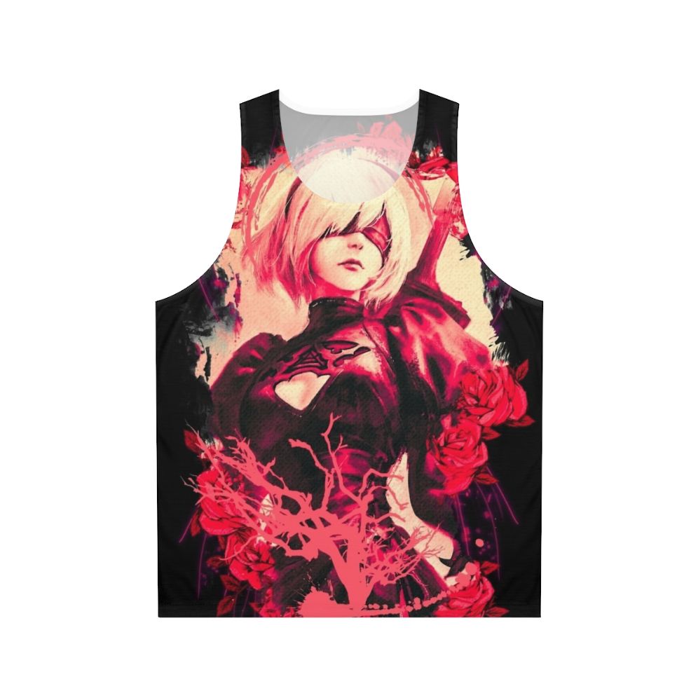 2B Nier Automata Anime Girl Unisex Tank Top