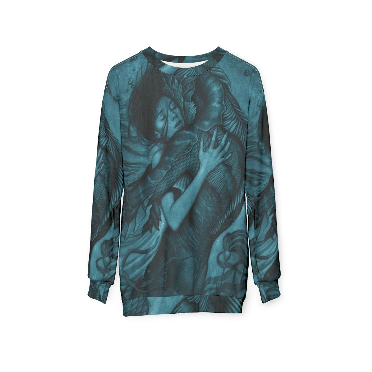 Cozy 'The Shape of Water' Sweatshirt - Science Fiction Love Story - hanging