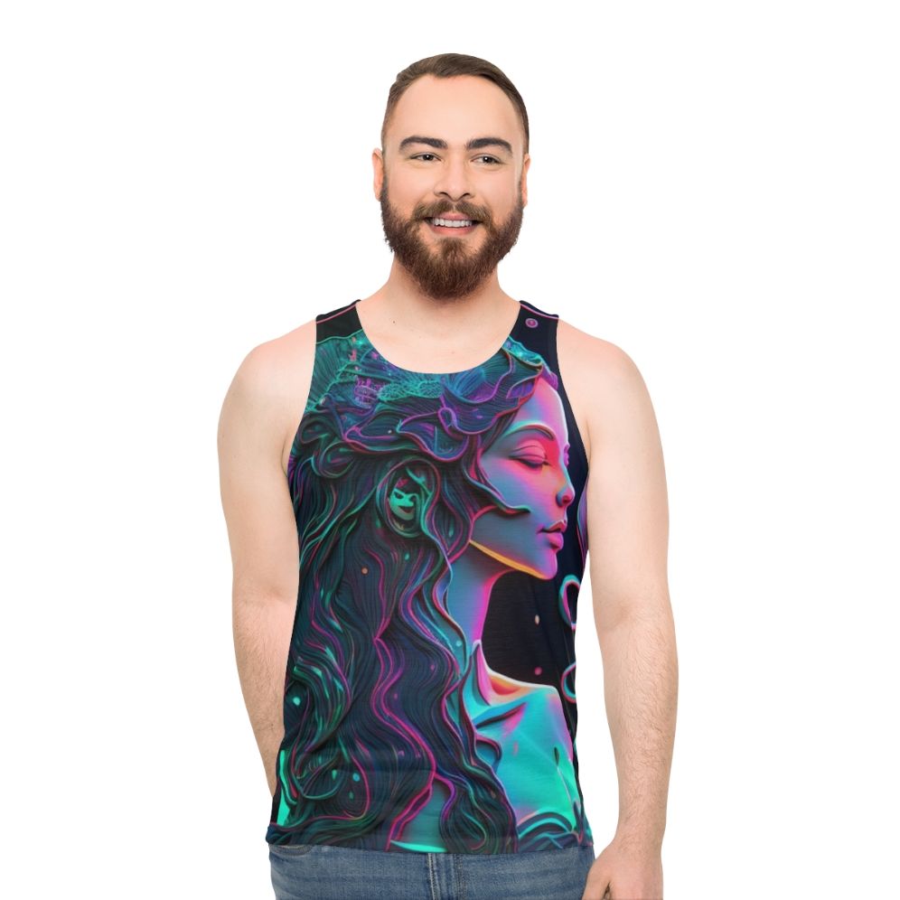 Mythical Sea Creatures Unisex Tank Top - men