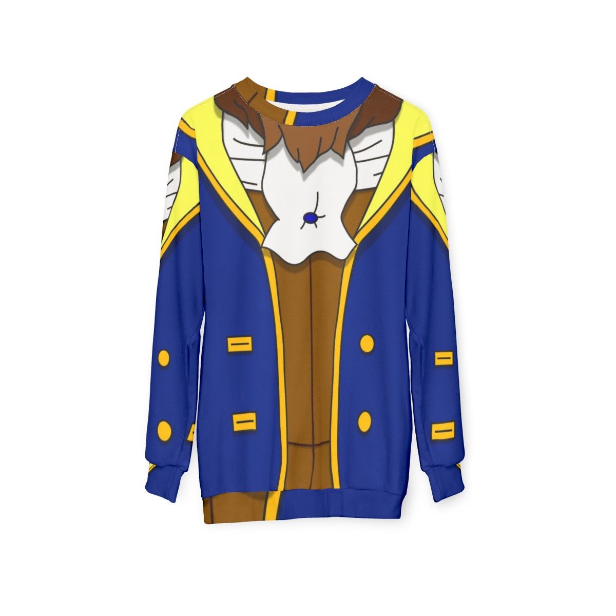 Ballroom Beauty Beast Disney Prince Sweatshirt - hanging