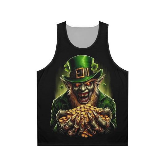 Zombie Leprechaun Unisex Tank Top