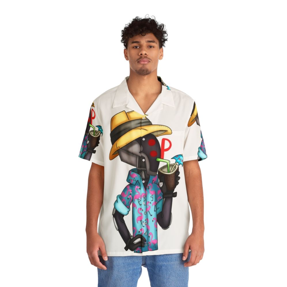 Borderlands Zero Summer Hawaiian Shirt - People Front