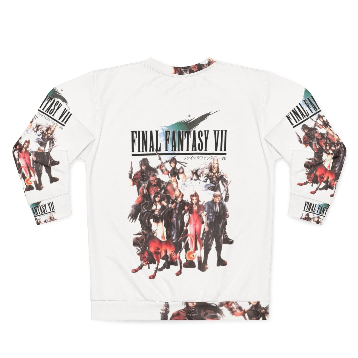 Final Fantasy VII Crisis Core Reunion inspired sweatshirt - Back