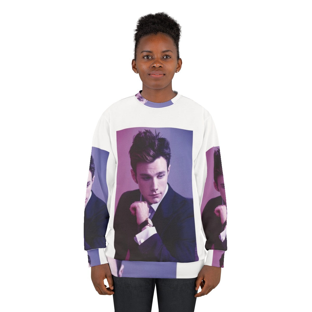 Chris Colfer Glee TV Show Sweatshirt - women