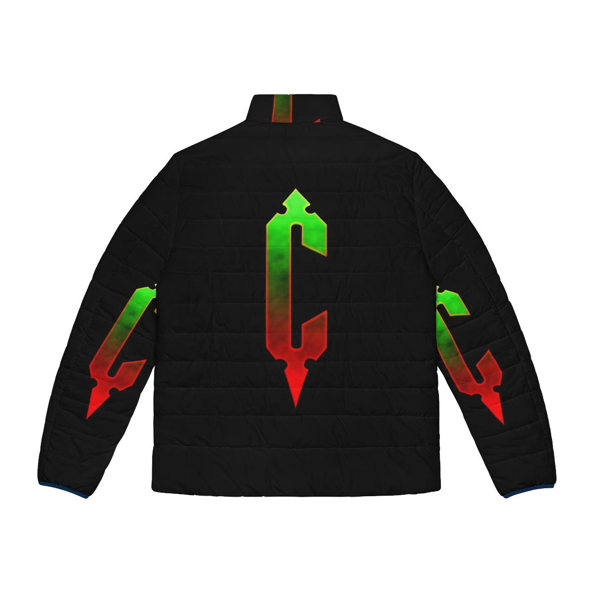 8-Bit Castlevania Puffer Jacket - Back