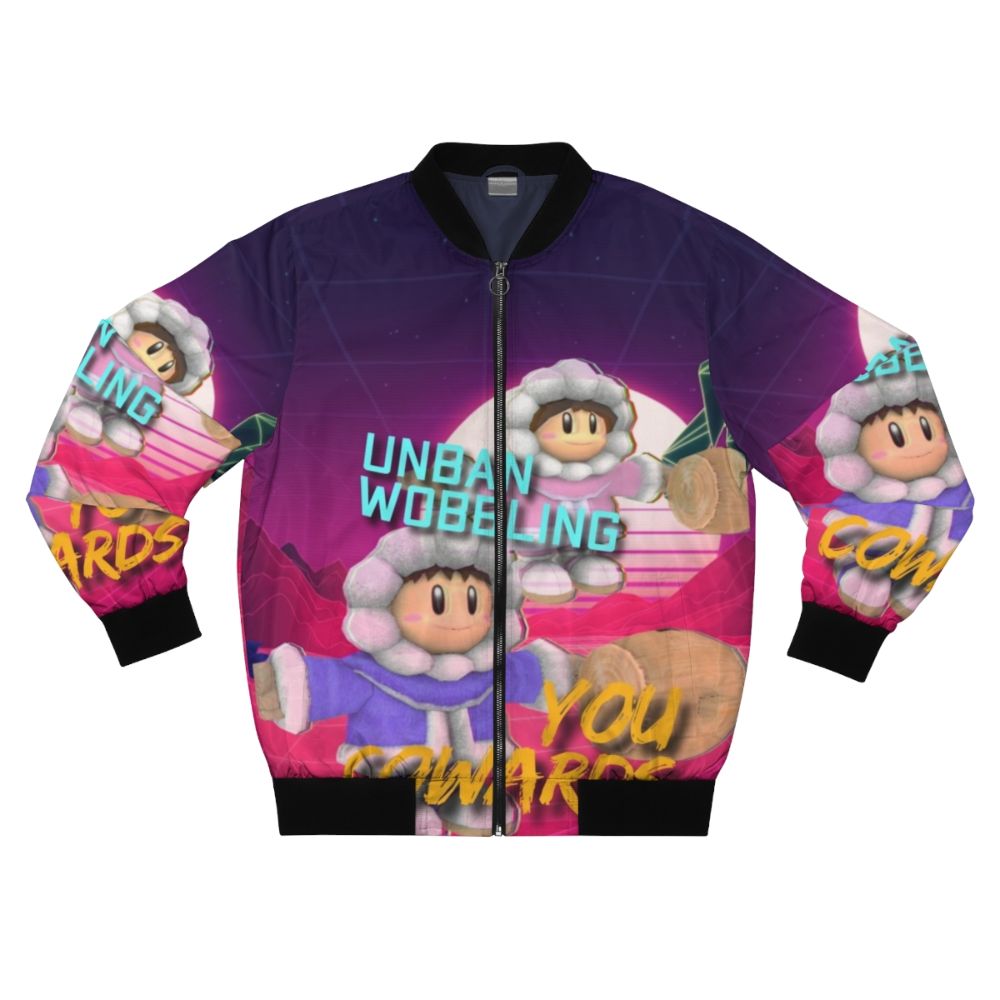 Ice Climbers Wobbling Bomber Jacket