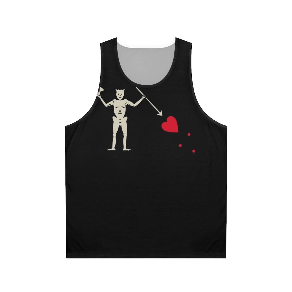 Blackbeard Edward Teach Pirate Tank Top