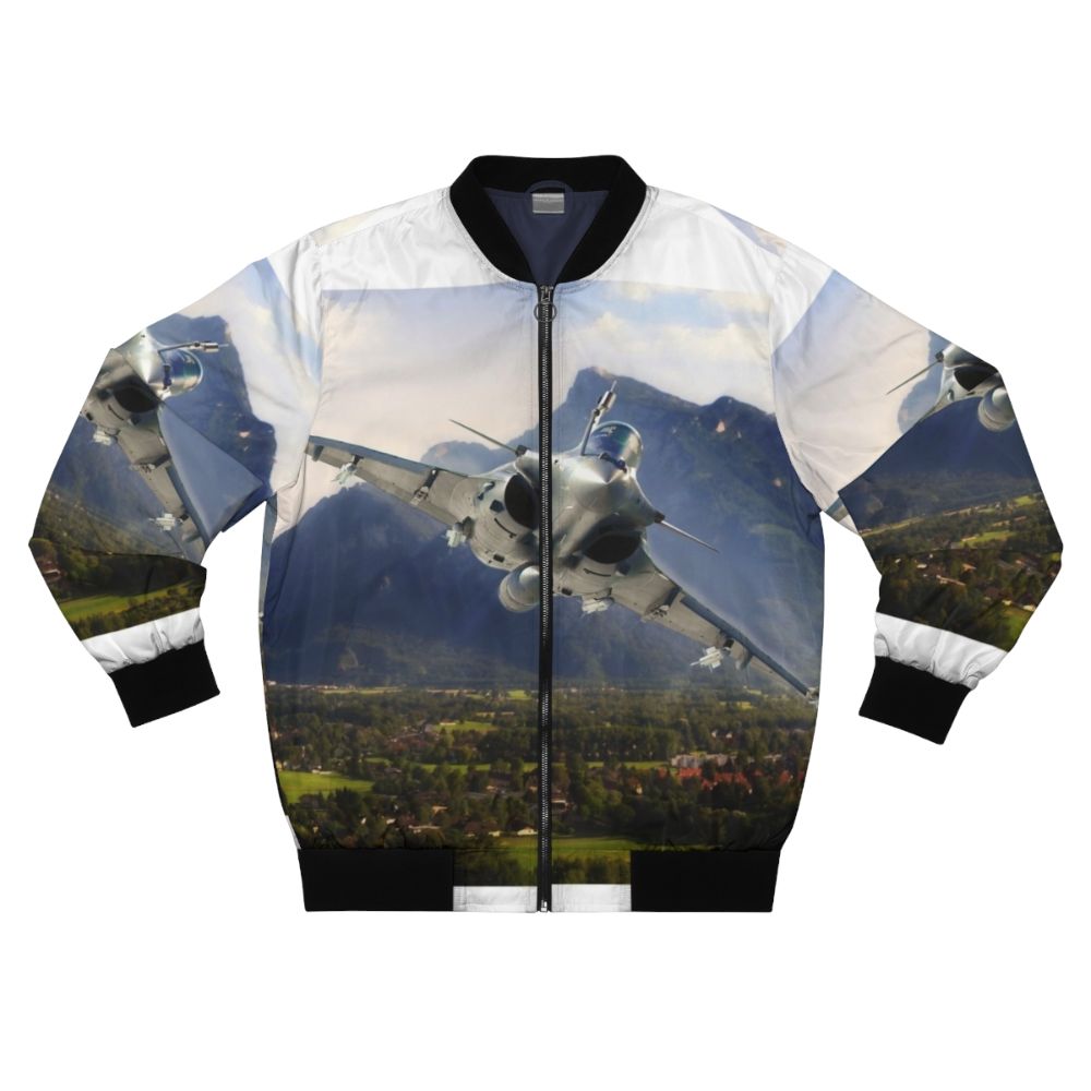 Rafale Bomber Jacket - Stylish French Aviation-Inspired Outerwear