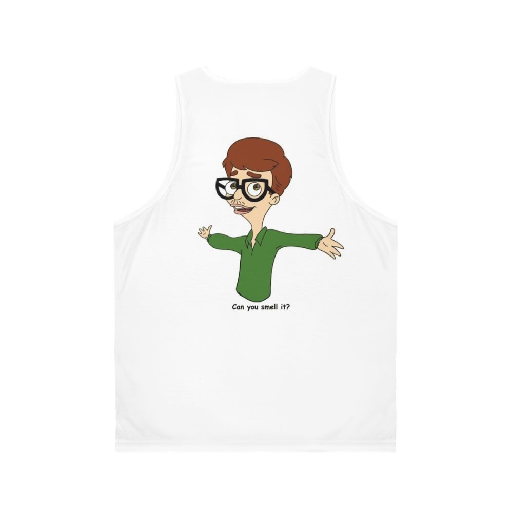 Andrew Glouberman Unisex Big Mouth Netflix Tank Top - Back