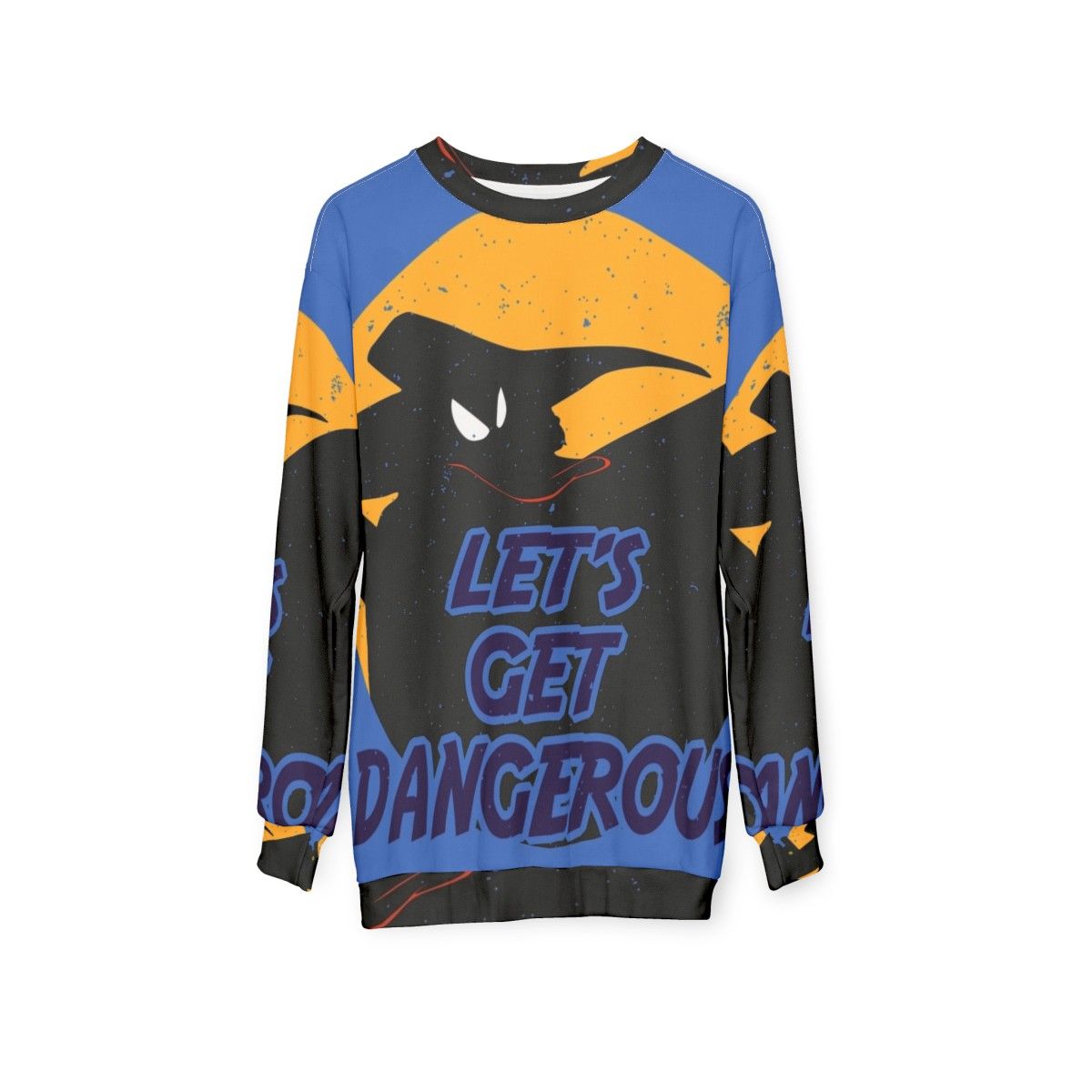 Darkwing Duck and DuckTales inspired sweatshirt - hanging