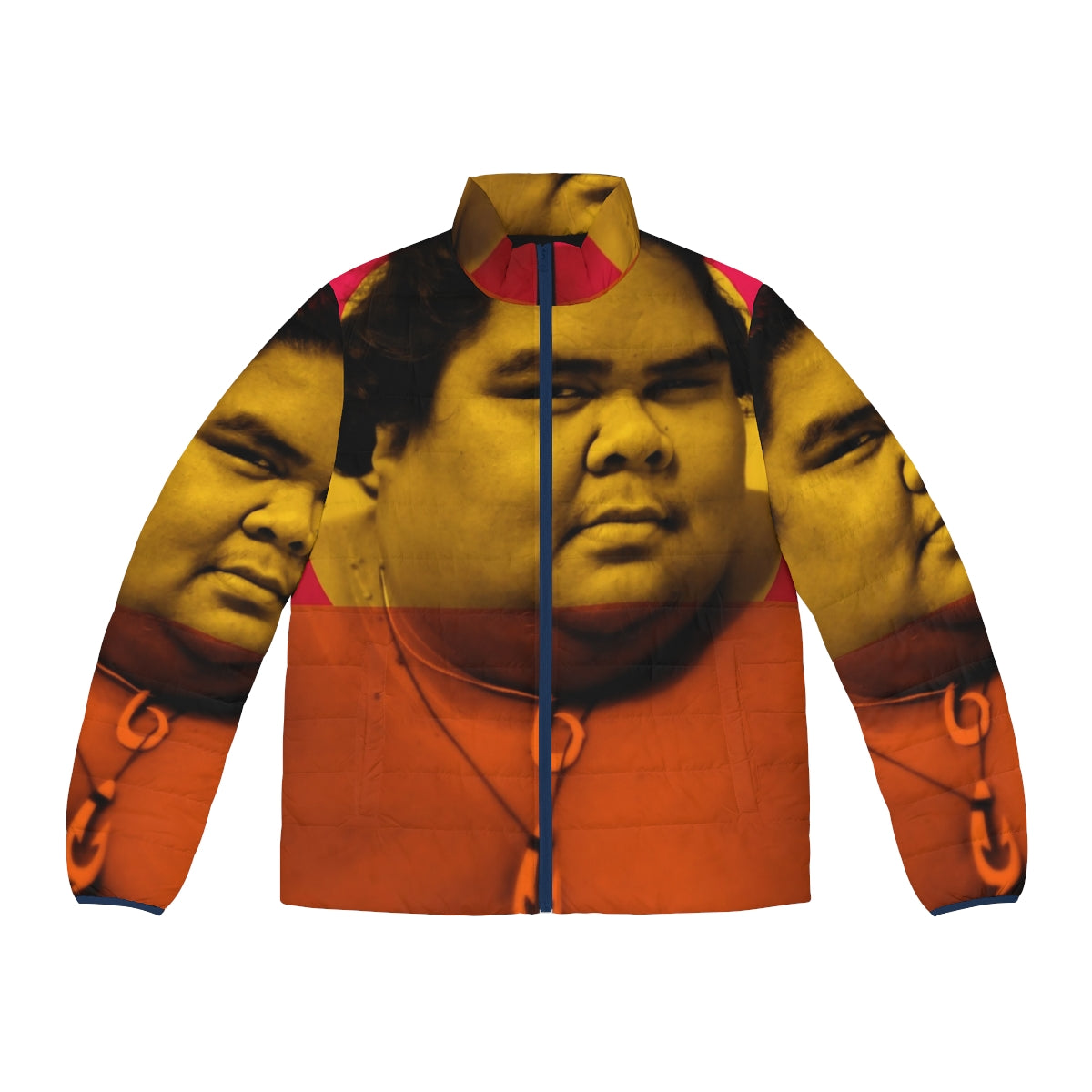 Endless Iz Puffer Jacket featuring the iconic Hawaiian singer Israel Kamakawiwo'ole