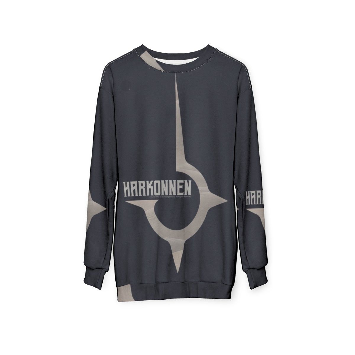 Dune House Harkonnen Gray Sweatshirt - hanging