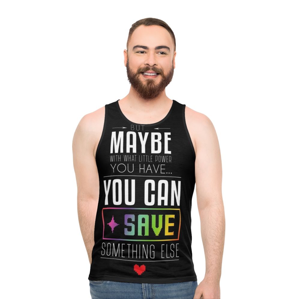 Unisex Undertale & Deltarune Inspired Tank Top - men