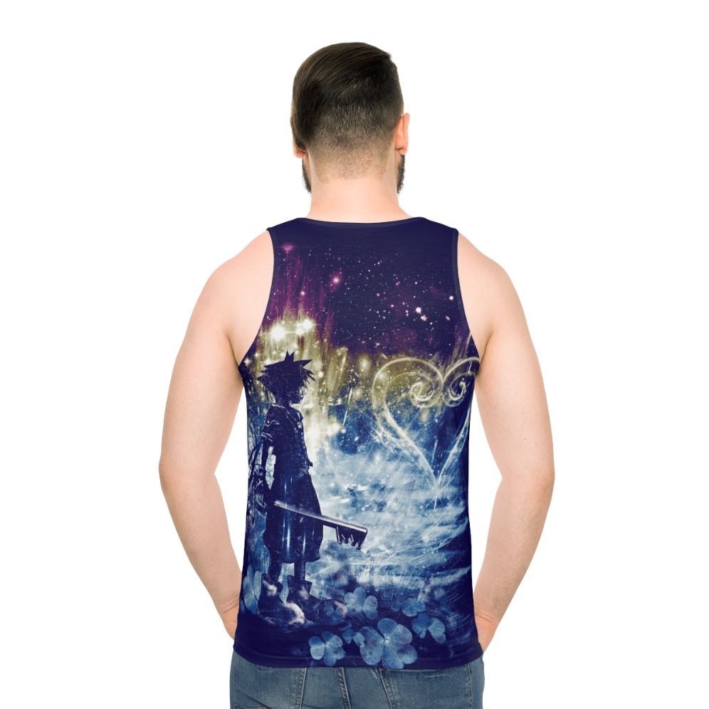 Kingdom Hearts Inspired Unisex Tank Top - men back