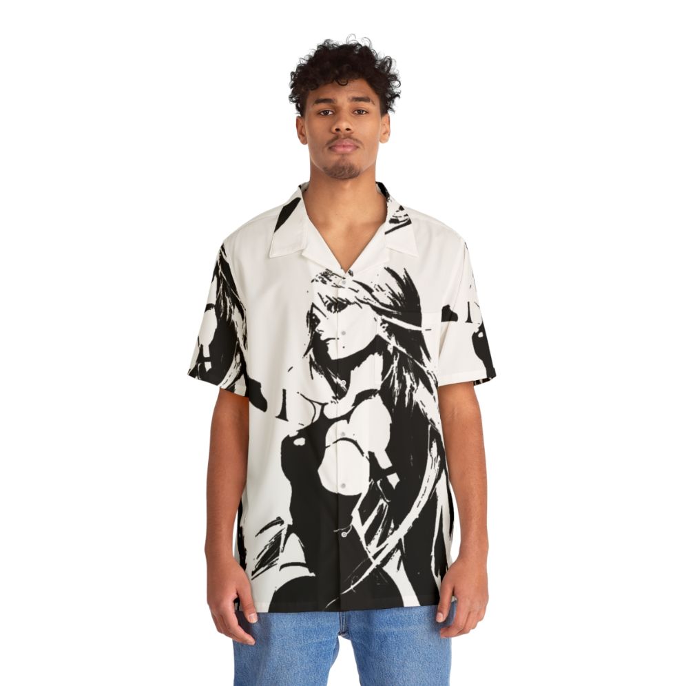 Weathered Nier Automata A2 Hawaiian Shirt - People Front