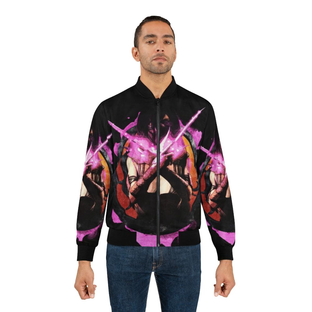 Mortal Kombat Mileena Inspired Bomber Jacket - Lifestyle