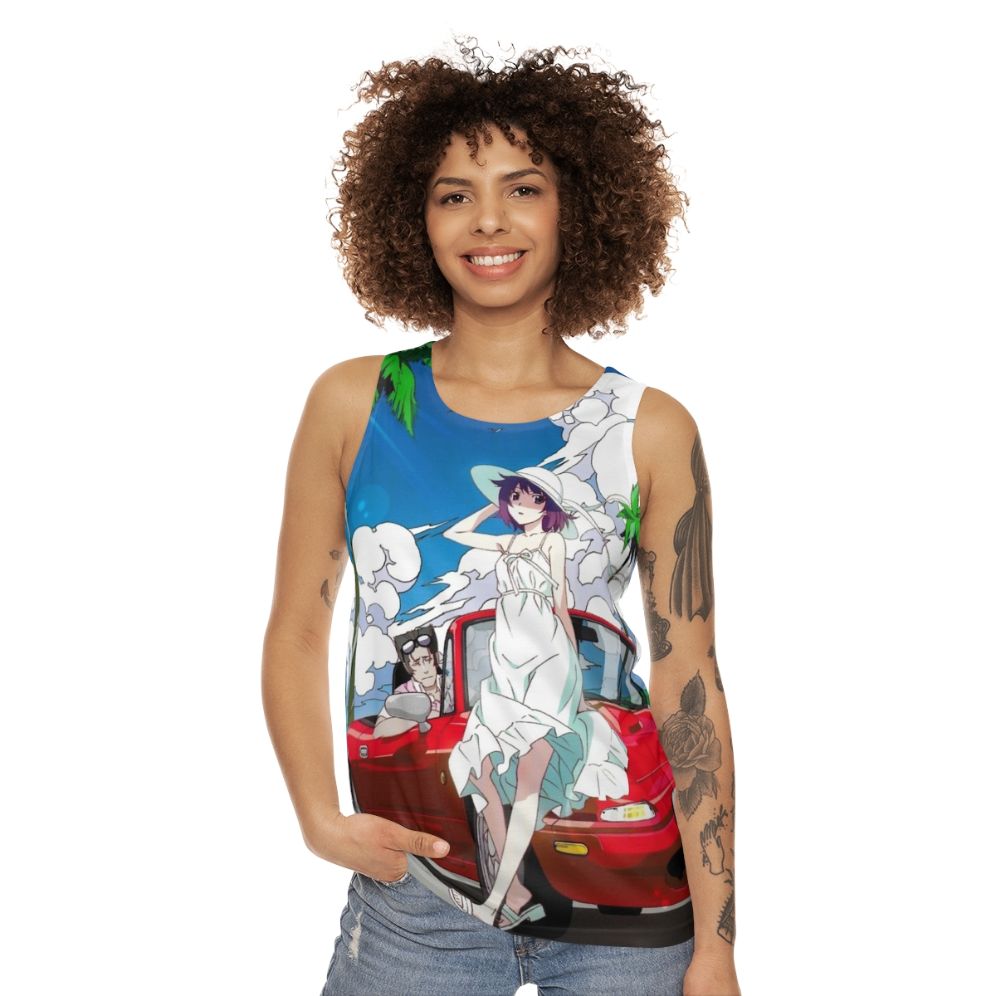 Monogatari Series Anime Unisex Tank Top - women