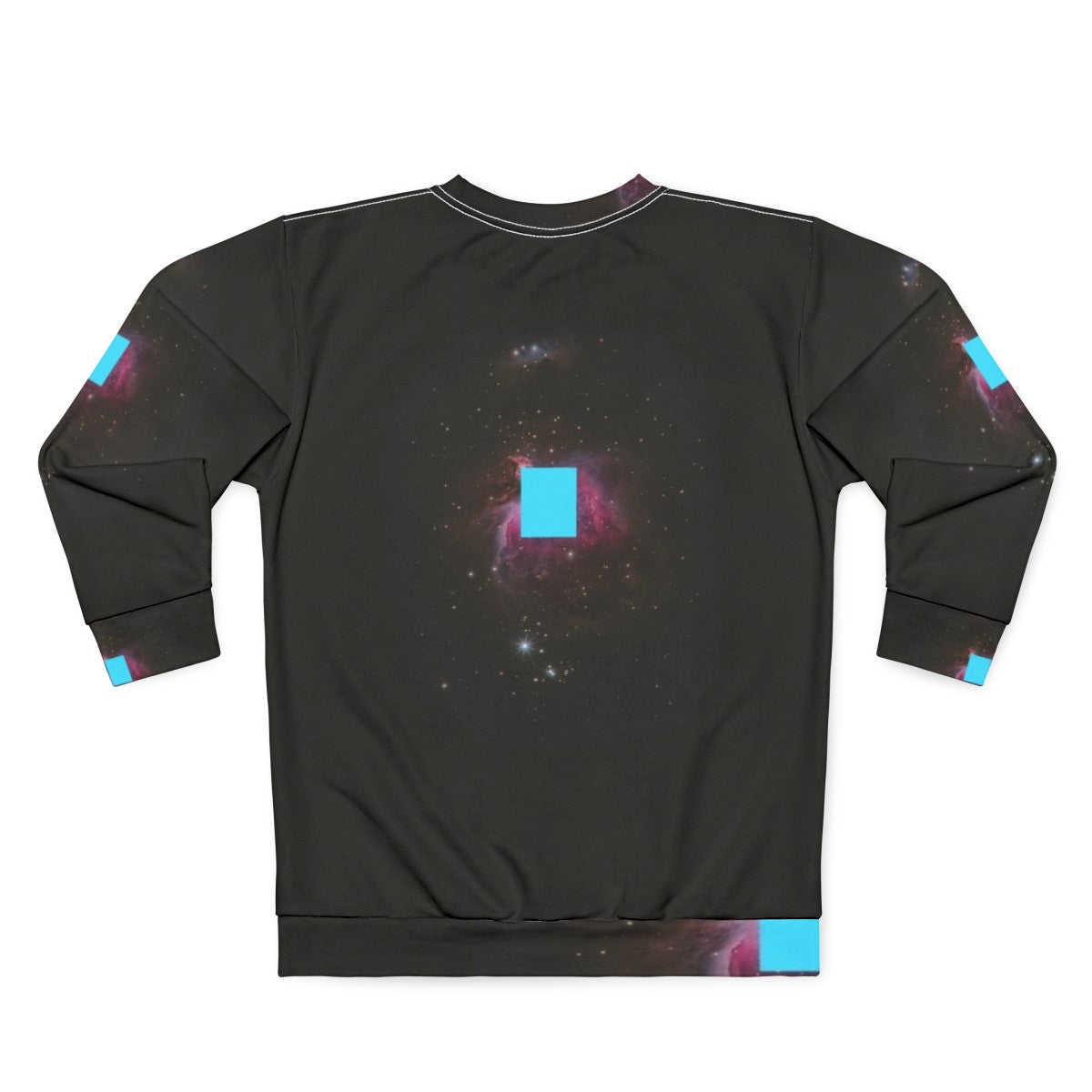 Zima Blue Futuristic Sweatshirt - Back