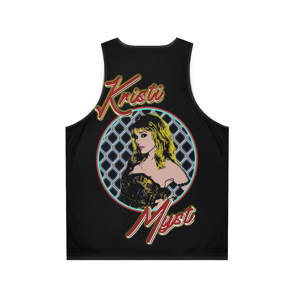 Kristi Myst Unisex Wrestling Tank Top - Back