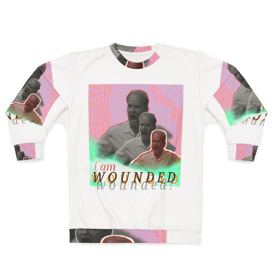 Wounded Frasier Crane sweatshirt featuring fan art design