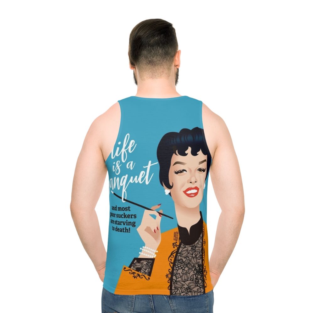 Unisex Banquet Tank Top - men back