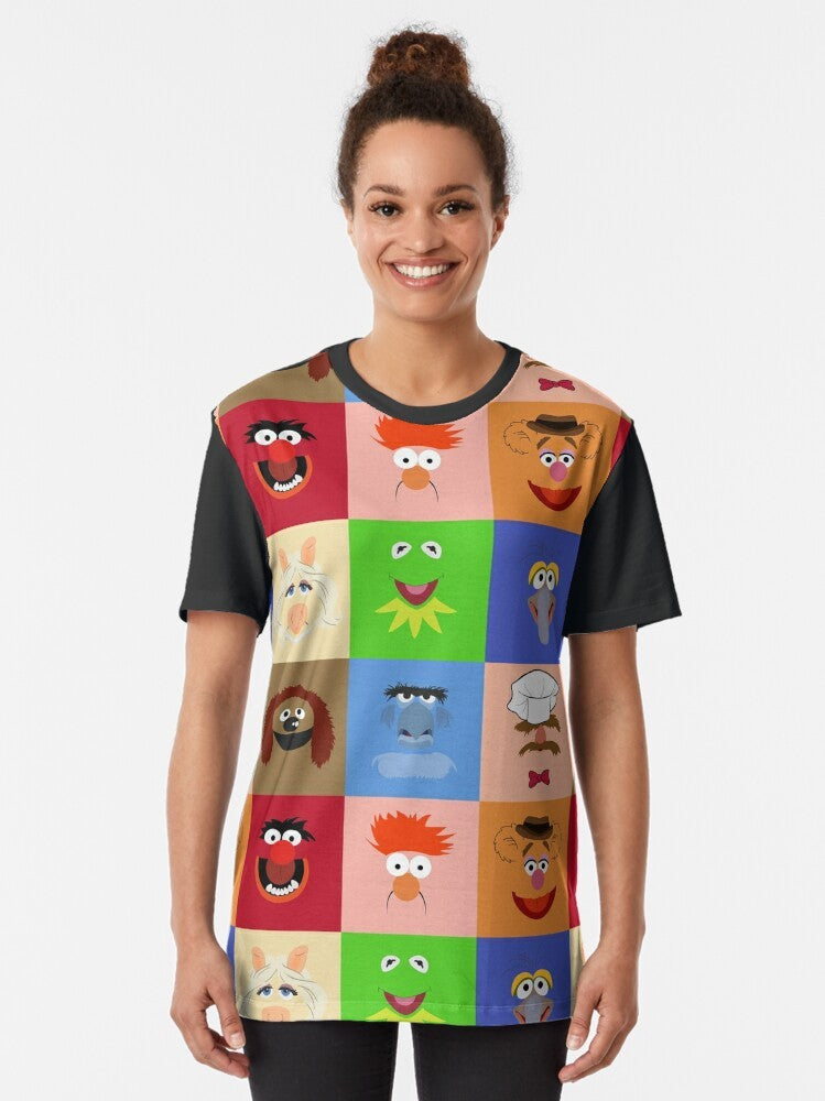 Muppets Graphic T-Shirt featuring characters from The Muppets show - Women