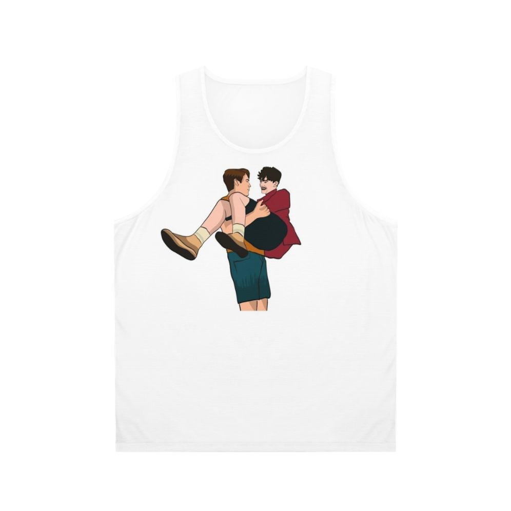 Heartstopper Nick and Charlie Friendship Unisex Tank Top