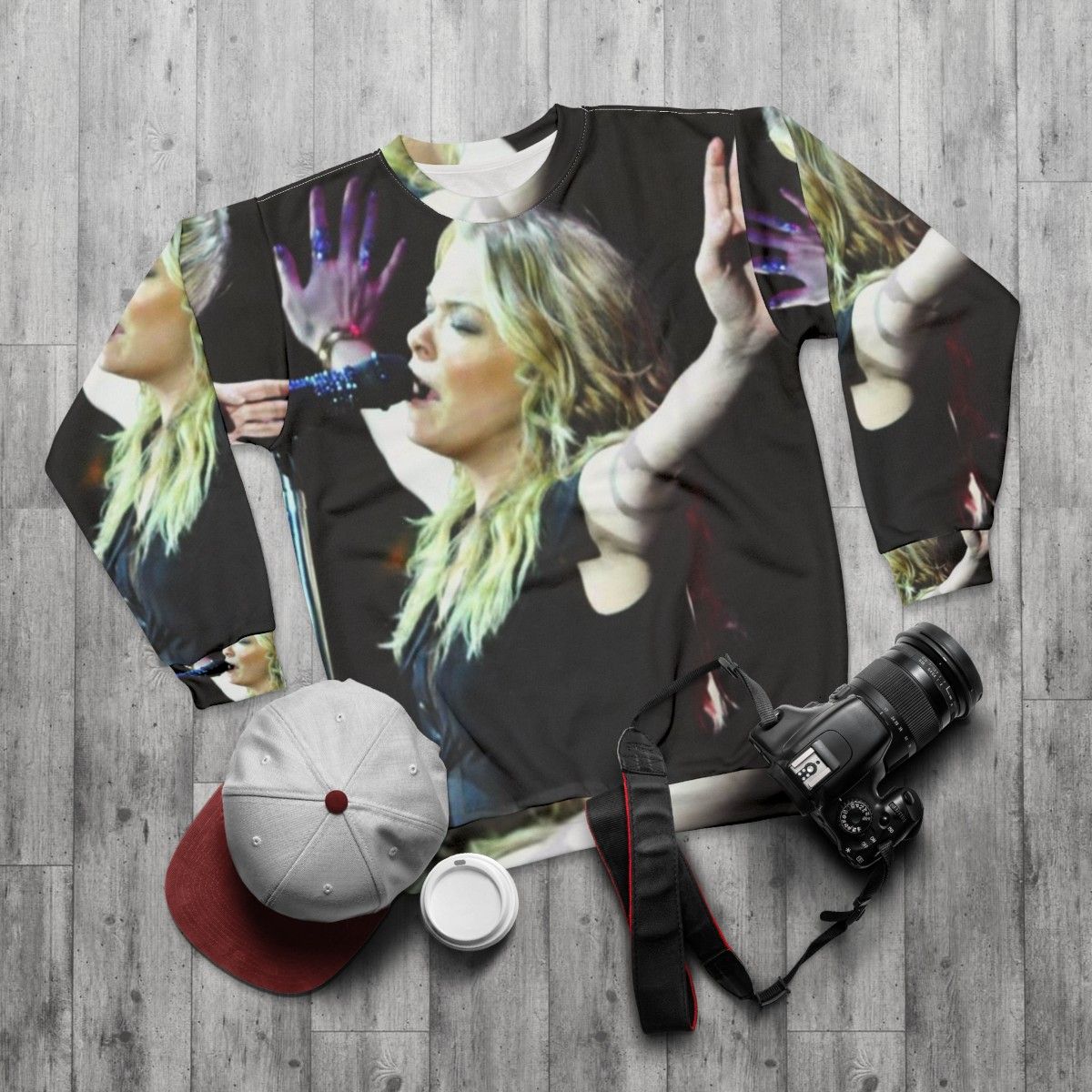 Leann Rimes Country Music Sweatshirt - flat lay