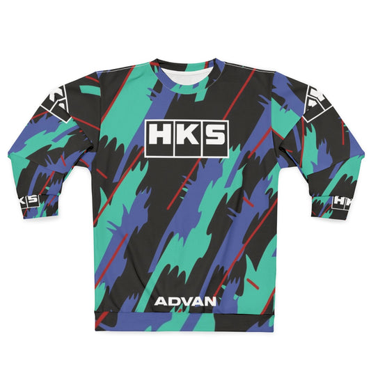 HKS Retro Livery Sweatshirt - Automotive JDM Car Apparel